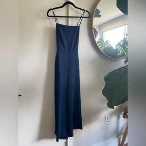 Dynamite navy jumpsuit